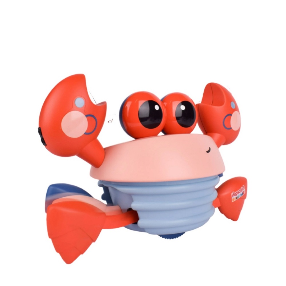 Hopscotch Musical Crawling Crab Baby Toy Lights Sound Interactive